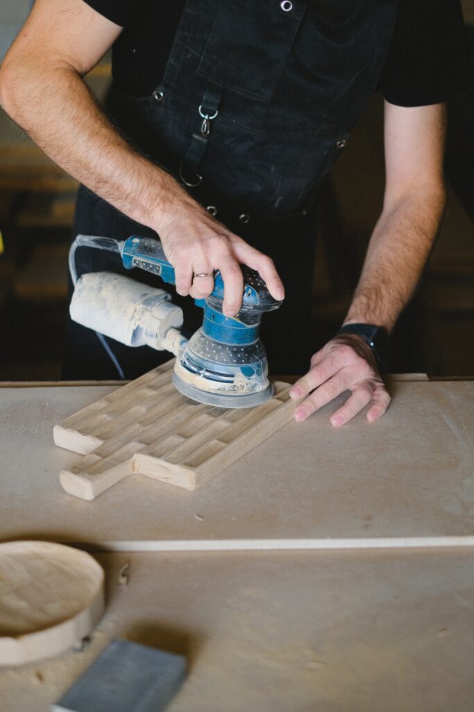 Contour sanding techniques